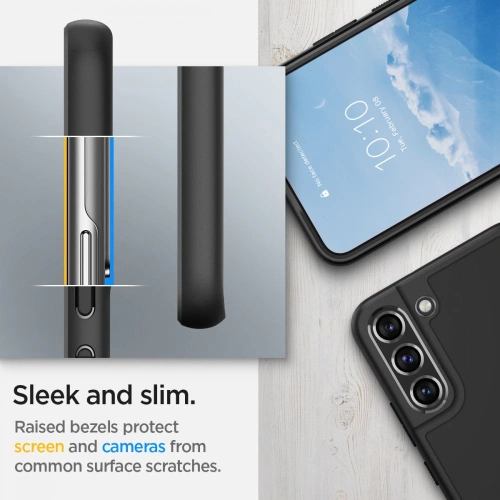 Kup Etui Spigen Ultra Hybrid Samsung Galaxy S22+ Plus Matná černá - SPN2124BLK - {ean13} - Sklep Home Screen