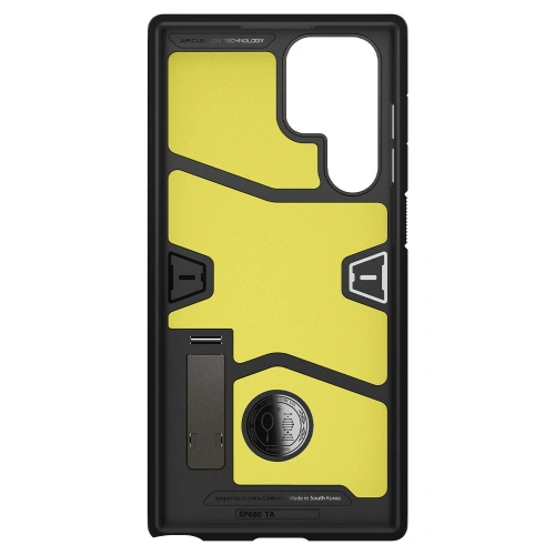 Kup Etui Spigen Tough Armor Samsung Galaxy S22 Ultra Fekete fém - SPN2128GNM - {ean13} - Sklep Home Screen