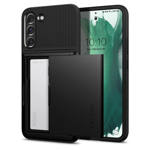 Kup Case Spigen Slim Armor CS Samsung Galaxy S22+ Plus Schwarz - SPN2130BLK - {ean13} - Sklep Home Screen