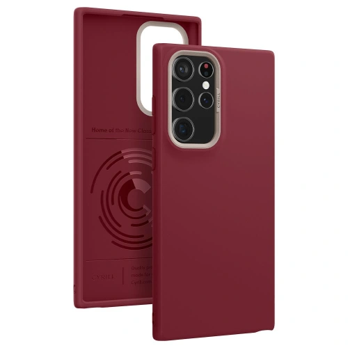Buy Spigen Cyrill Color Brick Samsung Galaxy S22 Ultra Sangria - SPN2132SAN - {ean13} - Home Screen Store Europe