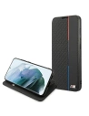 Kup Etui BMW BMBKS21FETRTBK Samsung Galaxy S21 FE fekete/black könyvtok M Collection Triangles - BMW282BLK - {ean13} - Sklep Home Screen