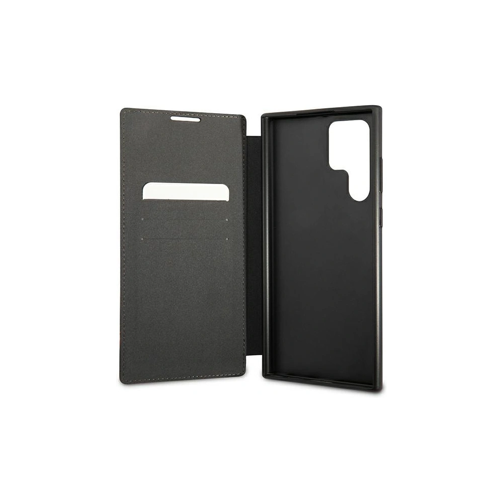 homescreen.pl - Etui BMW BMBKS22LTRTBK Samsung Galaxy S22 Ultra czarny/black bookcase M Collection Triangles