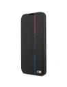 homescreen.pl - Etui BMW BMBKS22MTRTBK Samsung Galaxy S22+ Plus czarny/black bookcase M Collection Triangles