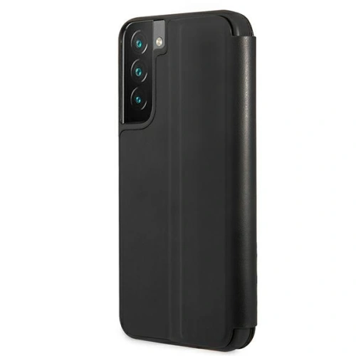 Kup Case BMW BMBKS22MTRTBK Samsung Galaxy S22+ Plus schwarz/black Buchhülle M Collection Triangles - BMW284BLK - {ean13} - Sklep Home Screen