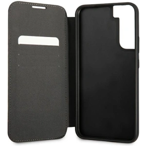homescreen.pl - Etui BMW BMBKS22MTRTBK Samsung Galaxy S22+ Plus czarny/black bookcase M Collection Triangles