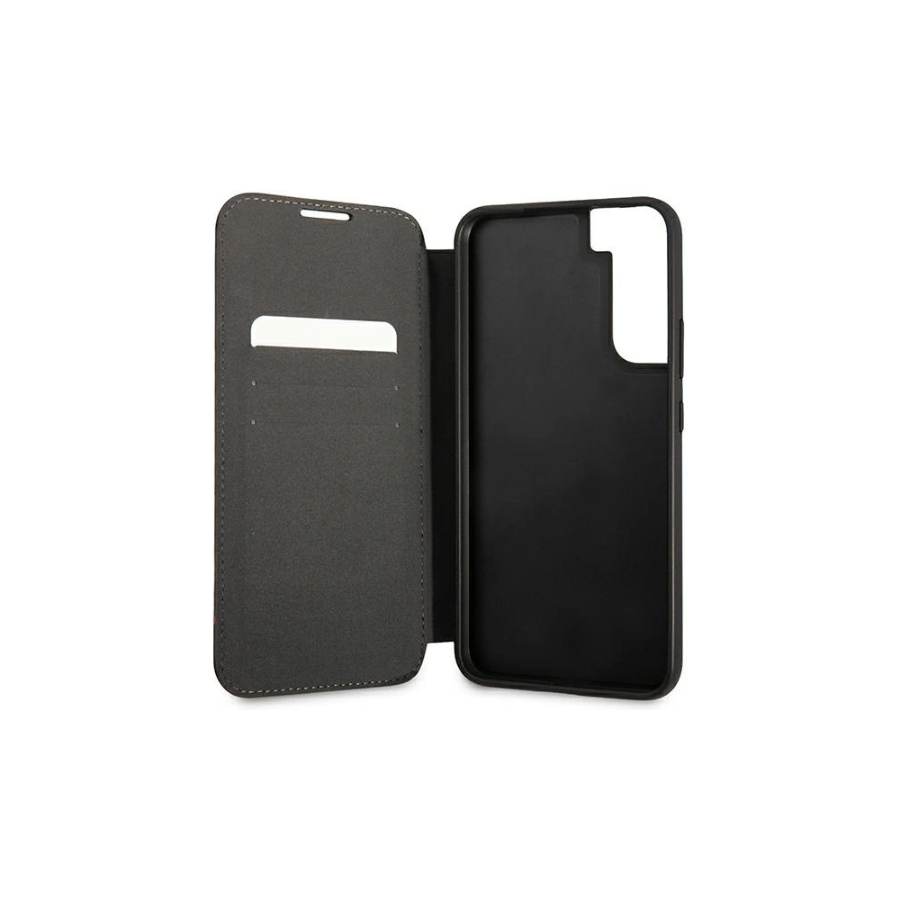 homescreen.pl - Etui BMW BMBKS22STRTBK Samsung Galaxy S22 czarny/black bookcase M Collection Triangles