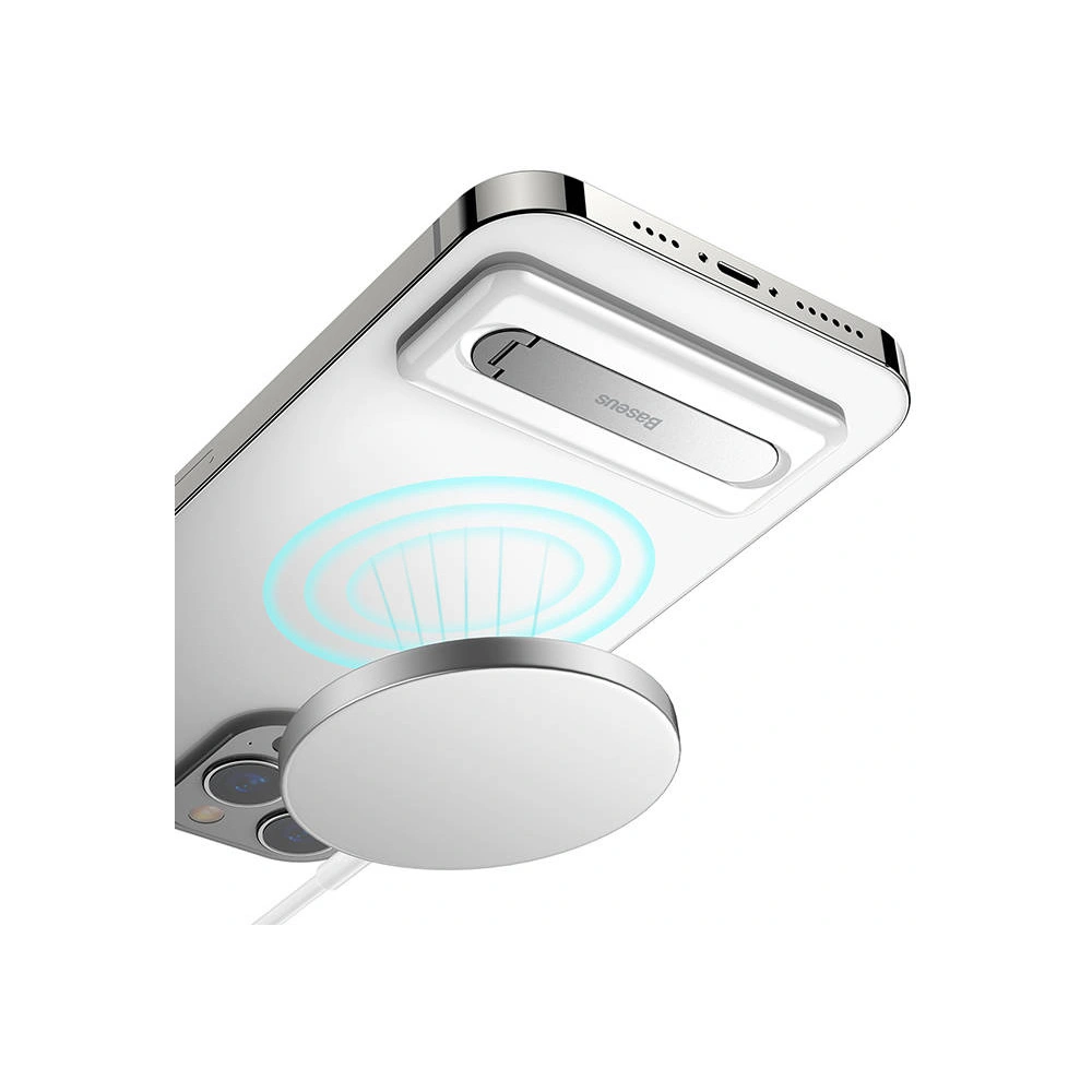 Uchwyt obrotowy Baseus Foldable Bracket do telefonu (biały)