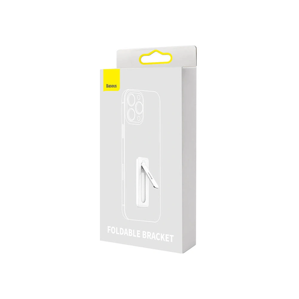 Uchwyt obrotowy Baseus Foldable Bracket do telefonu (biały)