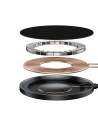 Buy Inductive wireless charger Baseus Simple Mini2 15W (black) - BSU3090BLK - {ean13} - Home Screen Store Europe