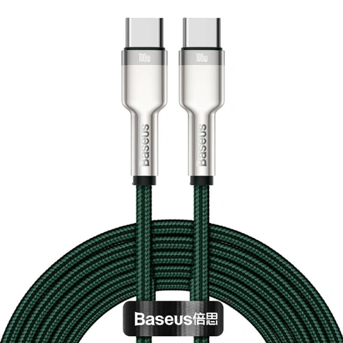 Kup USB-C zu USB-C Baseus Cafule, 100W, 2m (grün) - BSU3091GRN - {ean13} - Sklep Home Screen