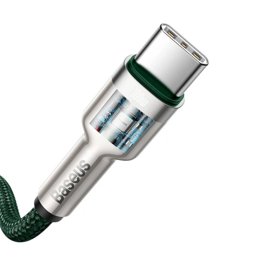 Kup USB-C zu USB-C Baseus Cafule, 100W, 2m (grün) - BSU3091GRN - {ean13} - Sklep Home Screen