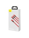 Kup USB kabel 3w1 Baseus Rapid Series, micro USB / Lightning / USB-C, 20W, 1.5m (červený) - BSU3093RED - {ean13} - Sklep Home Screen