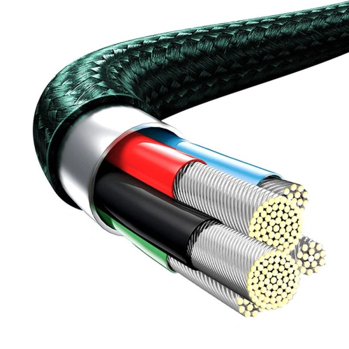 Buy Baseus Rapid Series 3-in-1 cable USB-C micro USB / Lightning / USB-C, 20W, 1.5m (green) - BSU3094GRN - {ean13} - Home Screen Store Europe