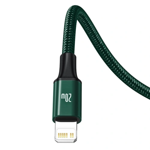 Kup USB-C 3-in-1 Kabel Baseus Rapid Series, micro USB / Lightning / USB-C, 20W, 1.5m (grün) - BSU3094GRN - {ean13} - Sklep Home Screen