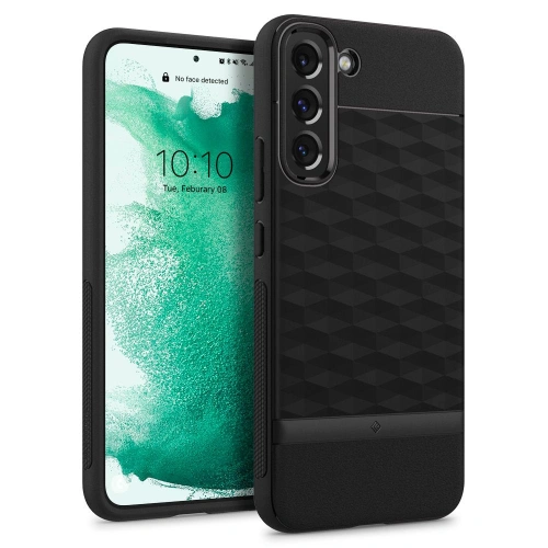 Kup Case Caseology Parallax Samsung Galaxy S22+ Plus Matt Schwarz - CSL043BLK - {ean13} - Sklep Home Screen