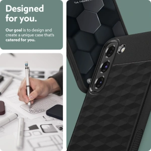 Kup Etui Caseology Parallax Samsung Galaxy S22+ Plus Matte Black - CSL043BLK - {ean13} - Sklep Home Screen