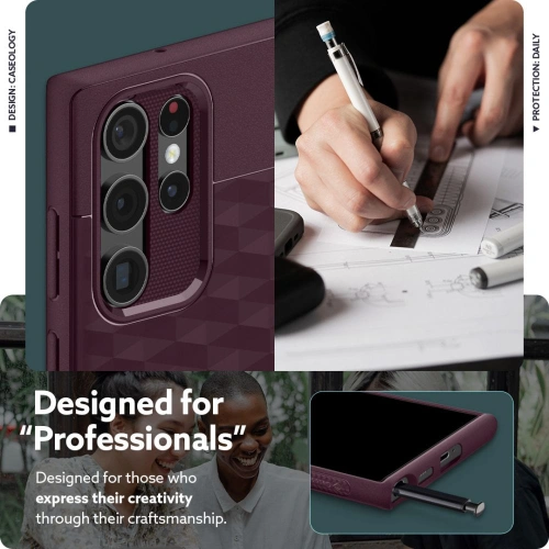 Kup Etui Caseology Parallax Samsung Galaxy S22 Ultra Burgundy - CSL047BRG - {ean13} - Sklep Home Screen