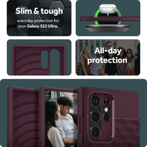 Kup Etui Caseology Parallax Samsung Galaxy S22 Ultra Burgundy - CSL047BRG - {ean13} - Sklep Home Screen