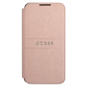 homescreen.pl - Etui Guess GUBKS22MPSASBPI Samsung Galaxy S22+ Plus różowy/pink book Saffiano Stripes