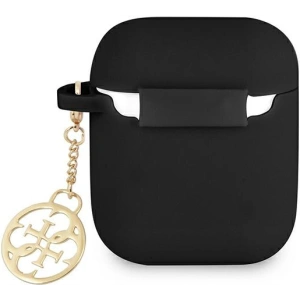 Kup Etui Guess GUA2LSC4EK Apple AirPods czarny/black Silicone Charm 4G Collection - GUE1607BLK - {ean13} - Sklep Home Screen