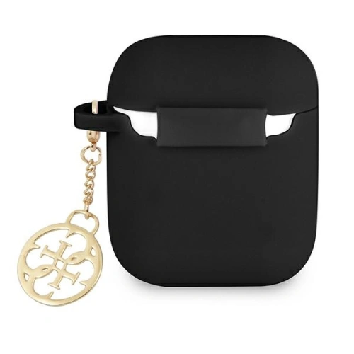 Kup Etui Guess GUA2LSC4EK Apple AirPods negru/black Silicone Charm 4G Collection - GUE1607BLK - {ean13} - Sklep Home Screen