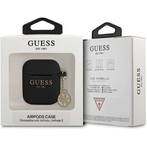Kup Etui Guess GUA2LSC4EK Apple AirPods czarny/black Silicone Charm 4G Collection - GUE1607BLK - {ean13} - Sklep Home Screen