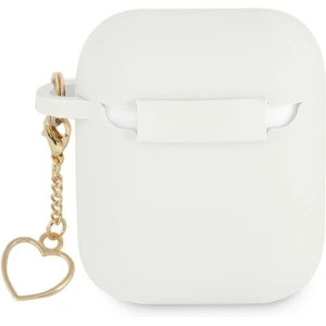 Kup Etui Guess GUA2LSCHSH Apple AirPods alb/white Silicon Charm Heart Collection - GUE1609WHT - {ean13} - Sklep Home Screen