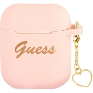 Kup Etui Guess GUA2LSCHSP Apple AirPods różowy/pink Silicone Charm Heart Collection - GUE1611PNK - {ean13} - Sklep Home Screen