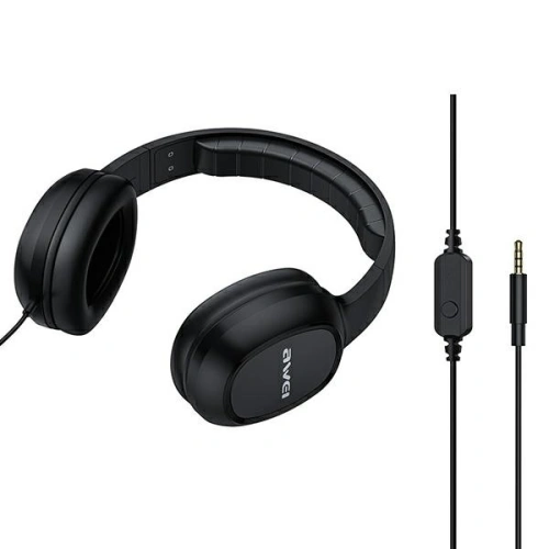Kup AWEI Over-Ear Kopfhörer GM-6 mit 3,5mm Klinkenstecker schwarz - AWEI092BLK - {ean13} - Sklep Home Screen