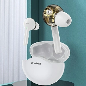Kup AWEI słuchawki sportowe Bluetooth T12 TWS białe/white - AWEI093WHT - {ean13} - Sklep Home Screen