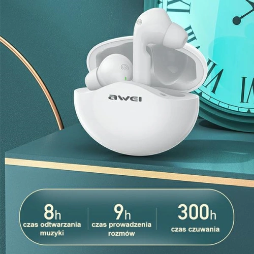 Kup AWEI T12 TWS fehér Bluetooth sportfülhallgató - AWEI093WHT - {ean13} - Sklep Home Screen