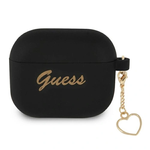 Kup Etui Guess GUA3LSCHSK Apple AirPods 3 černý/black Silicone Charm Heart Collection - GUE1612BLK - {ean13} - Sklep Home Screen