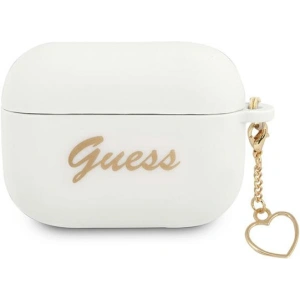 Kup Etui Guess GUAPLSCHSH Apple AirPods Pro biały/white Silicone Charm Heart Collection - GUE1613WHT - {ean13} - Sklep Home Screen