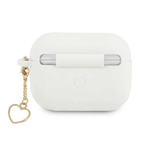 Kup Etui Guess GUAPLSCHSH Apple AirPods Pro biały/white Silicone Charm Heart Collection - GUE1613WHT - {ean13} - Sklep Home Screen