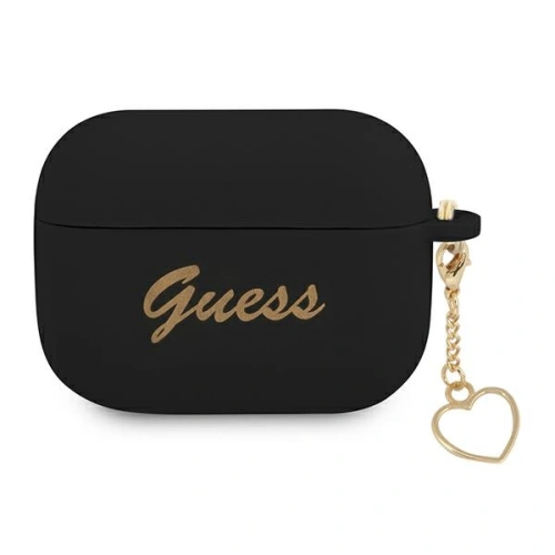 Kup Etui Guess GUAPLSCHSK Apple AirPods Pro černé/black Silicone Charm Heart Collection - GUE1614BLK - {ean13} - Sklep Home Screen