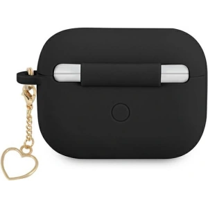 Buy Guess GUAPLSCHSK Apple AirPods Pro black Silicone Charm Heart Collection - GUE1614BLK - {ean13} - Home Screen Store Europe