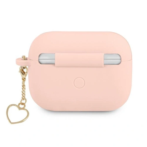Kup Etui Guess GUAPLSCHSP Apple AirPods Pro różowy/pink Silicone Charm Heart Collection - GUE1615PNK - {ean13} - Sklep Home Screen