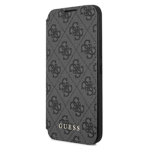 Kup Case Guess GUBKS22MG4GFGR Samsung Galaxy S22+ Plus grau/grey Buch 4G Metall Gold Logo - GUE1619GRY - {ean13} - Sklep Home Screen