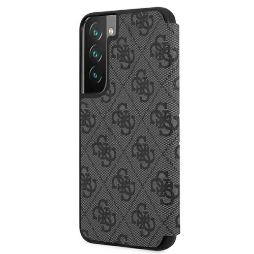 Kup Etui Guess GUBKS22MG4GFGR Samsung Galaxy S22+ Plus szary/grey book 4G Metal Gold Logo - GUE1619GRY - {ean13} - Sklep Home Screen