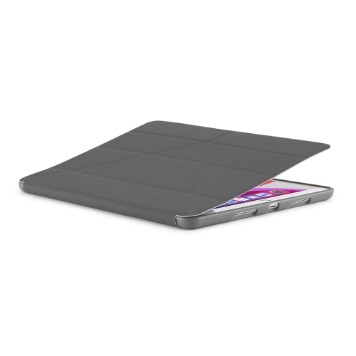 Kup Etui Pipetto Origami No3 Pencil Case Apple iPad 10.2 2019/2020/2021 (7., 8. i 9 generacji) (ciemnoszary) - PIP001GRY - {ean13} - Sklep Home Screen
