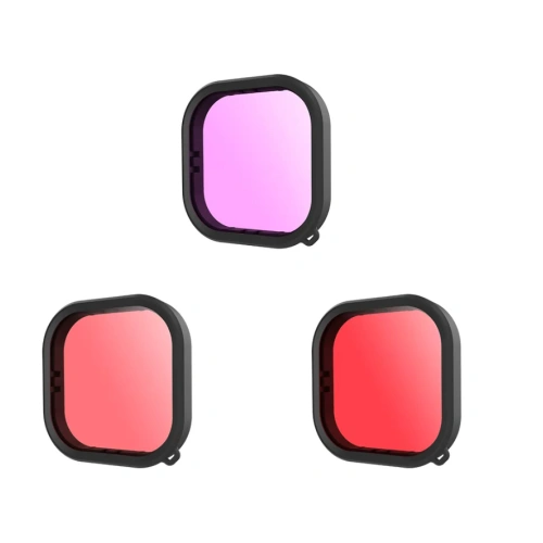 Buy Lens waterproof filter set Telesin for GoPro Hero 9 / Hero 10 (GP-FLT-904) - TLS015 - {ean13} - Home Screen Store Europe