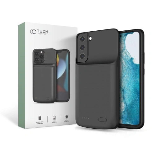 Kup Etui Tech-Protect Powercase 4800mah Samsung Galaxy S22+ Plus Black - THP850BLK - {ean13} - Sklep Home Screen