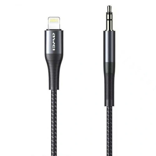 Kup Adapter AWEI CL-116L Lightning/Klinke 3.5 schwarz - AWEI097BLK - {ean13} - Sklep Home Screen