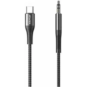 Kup Adapter AWEI CL-116T USB-C/Jack 3.5 czarny/black - AWEI098BLK - {ean13} - Sklep Home Screen