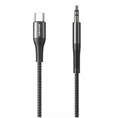 Kup Adapter AWEI CL-116T USB-C/Klinke 3,5 mm schwarz - AWEI098BLK - {ean13} - Sklep Home Screen