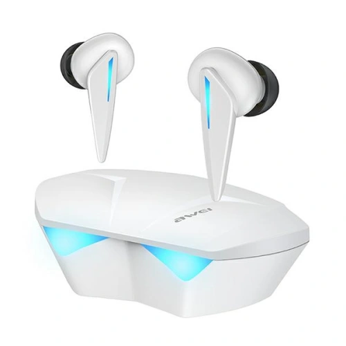 Kup AWEI T23 TWS Kopfhörer Bluetooth 5.0 + Dockingstation Gaming Weiß/White - AWEI101WHT - {ean13} - Sklep Home Screen