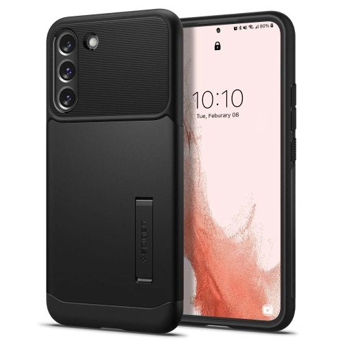 Kup Case Spigen Slim Armor Samsung Galaxy S22 Schwarz - SPN2138BLK - {ean13} - Sklep Home Screen