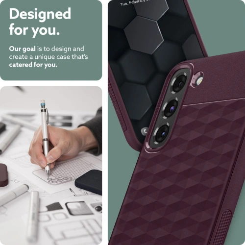 Kup Etui Caseology Parallax Samsung Galaxy S22 Burgundy - CSL050BRG - {ean13} - Sklep Home Screen