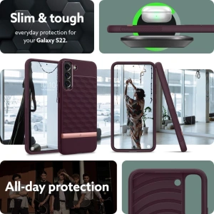 Kup Etui Caseology Parallax Samsung Galaxy S22 Burgundy - CSL050BRG - {ean13} - Sklep Home Screen