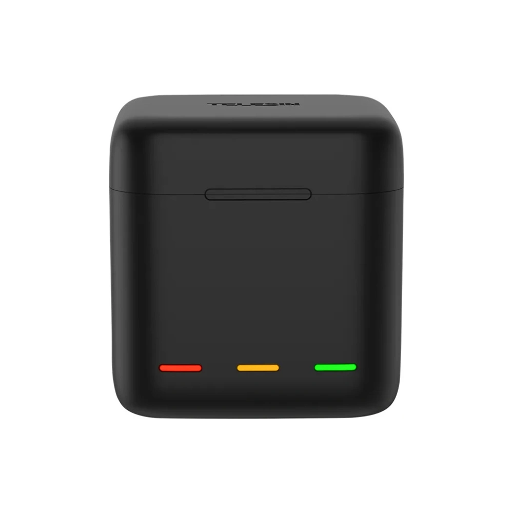 Ładowarka trójkanałowa box Telesin dla GoPro Hero 9 / Hero 10 (GP-BCG-901)